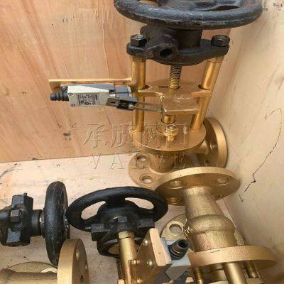 Chengzhi Marine Bronze Extended Stem Right Angle Stop Check Valve / Angle Valve With Limit Switch, Available With Ccs Certificate photo-4