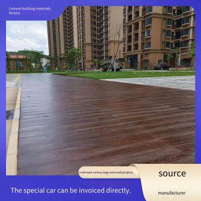 Concrete Wood Imitation Landscape Paving Boards, Cement Prefabricated Wood Grain Floors, Boardwalk Boards for Parks and Scenic Areas, Outdoor Paving Boards photo-4