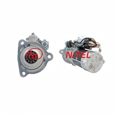 Delco Engine Starter (24V, New) Compatible With Mercedes-Benz Axor Trucks M009T20171, M009T83671, M9T20171, M9T80472, 8200087, 8300015, DRS0100