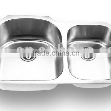 3320 Undermount Double Bowl Kitchen Sink