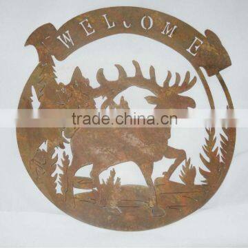 2015 Hot Metal Crafts Hanging Decoration Wall Home Decor wrought iro
