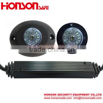 DC12V(DC24V) LED hide a way dual color strobe LED light for Police Vehicle HA-61B