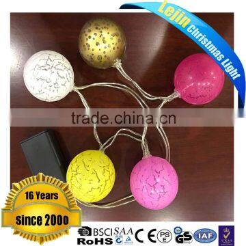 Multicolor Globe LED String Battery Lights Mini Wholesale