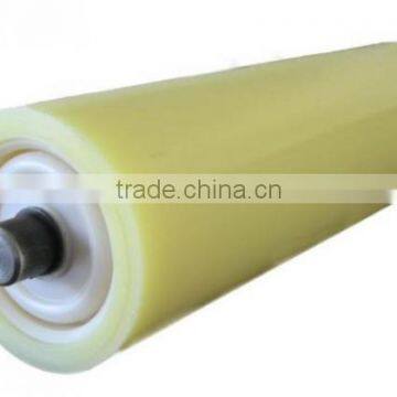 Factory offer HDPE belt conveyor idler roller with good bearing