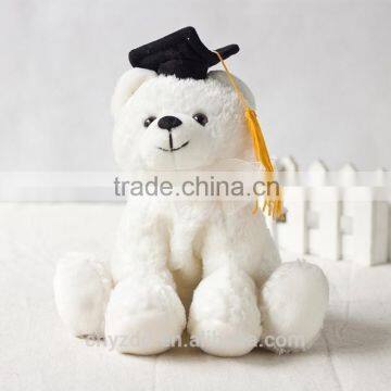 Plush Grduation Bear Toys/Graduation Teddy Bear/Plush with Graduation Hat and Bow