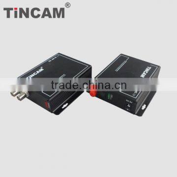 rack mount BNC to Digital Video Converter FC/SC 25km