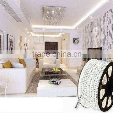 low price silicone cover waterproof SMD5050 pure white led strip light