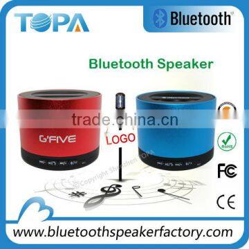 Hot selling car bluetooth speaker with TF reader