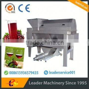 Leader big output grape destemming and crushing machine