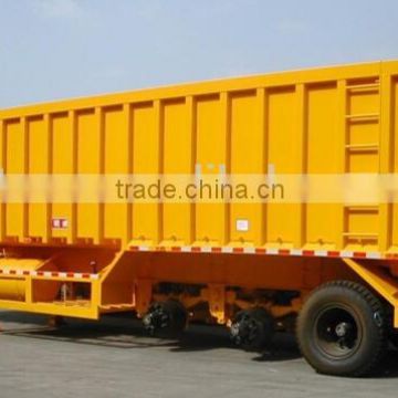 Loading and unloading of convenient high quality tipper semi trailer