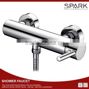 Contemporary bathroom brushed nickel shower facuet SS-202