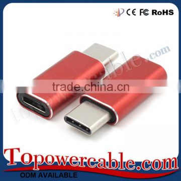 2016 OEM Aluminum USB C to Micro USB Convert Connector