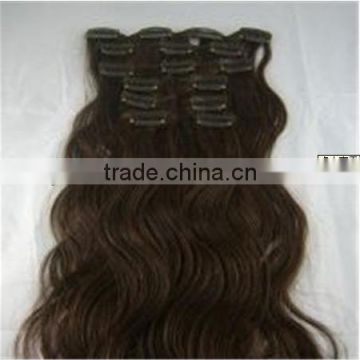 natural straight human clip in hair extensions