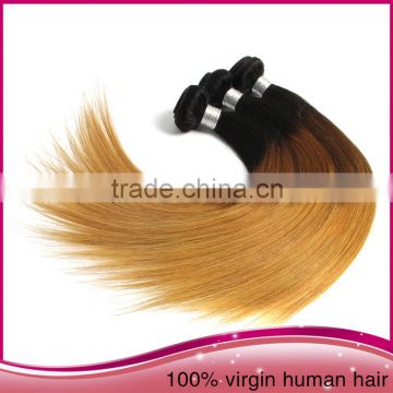 Sell Best Colored Two Tone Hair Weave Tone Ombre Silky Straight Hair Extension