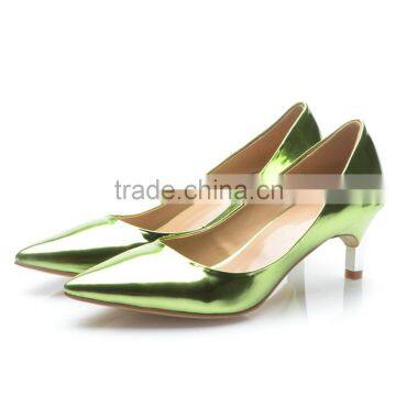 Leather Formal Shoes for Womens Shiny Color Female Shoes Prom Shoes Women