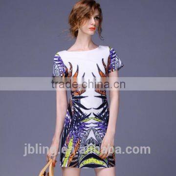 New Model Fancy Printed Ladies Dress photo-2