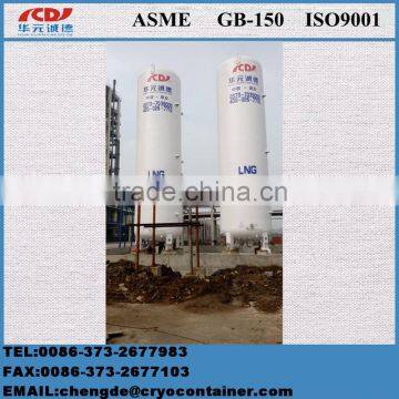 easy operation 5m3-50m3 LCO2 gas storage tanks