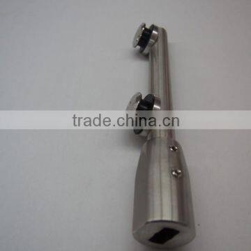 Heavy Duty Glass Stainless Steel Office Sliding Door Top Door Pivot Hinge