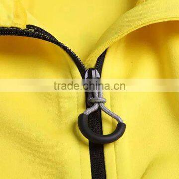 OEM NO MOQ Custom Yellow Sports Jacket Varsity Jackets For Men Embroidered Bomber Jacket photo-4