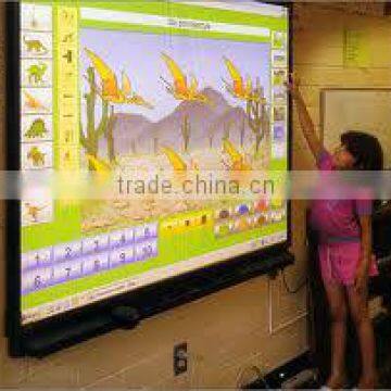 82" 4:3 and 85" 16:10 Infrared interactive smart whiteboard ,support 2-10 finger touch with factory price.