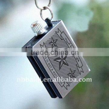 sell no.002 stainless steel million times match,with silk printing LOGO