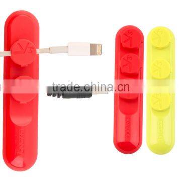 In Stock! Magnetic USB Cable Clip Desk Tidy Organiser Wire Lead USB Cable Holder Wholesale photo-6