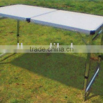 Aluminum folding picnic table