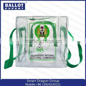 Foldable Pvc Ballot Box For Voting/ Collapsible Voted Ballot Box