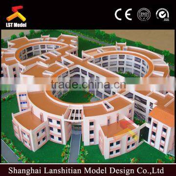 large scale school building model making for display