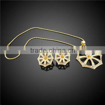 18k Women's Gold Necklace and Artificial Jewellery Earings Women Earrings photo-2