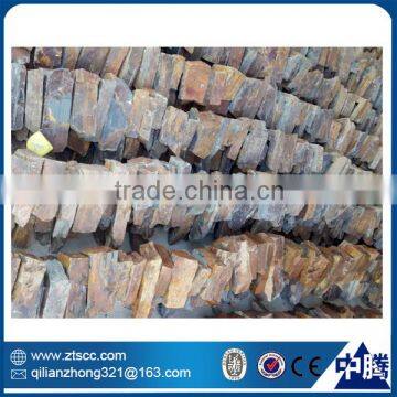 chinese supply cheap culture slate stone wall coping stone,factory wholesale natural wall coping culture slate stone