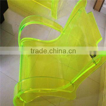 Plastic Acrylic Fluorescent Chair