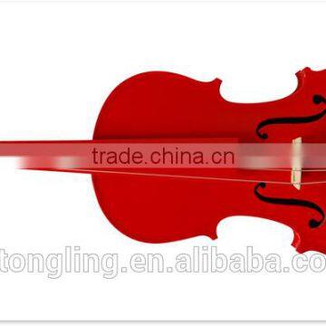 Red Colorful Violin With Cases TL-DS001 photo-2