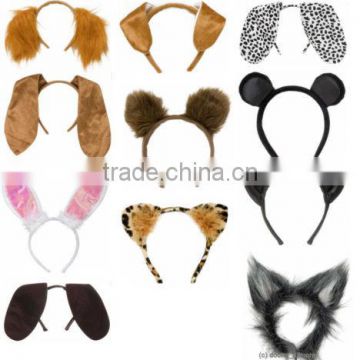 Animal Ears Headpiece Headband Head Alice Band Adult & Child Girls Fancy Dress H094