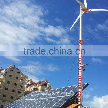 HOT SYSTEM! wind solar hybrid system 500w-30kw with wind generator set, solar panel for home,farm,island