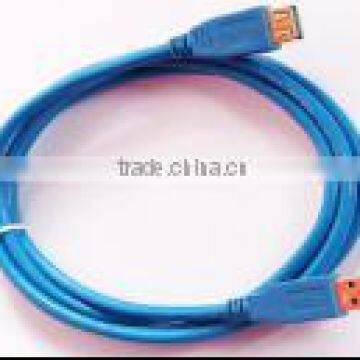 Xinya hot selling factory price high quality flexible blue USB 3.0 extension cable