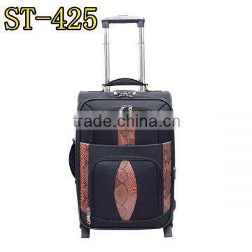 shengyakaite twill polyester trolley luggage EVA trolley luggage set