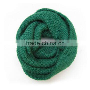 Women fashion wholesale infinity knitted scarf