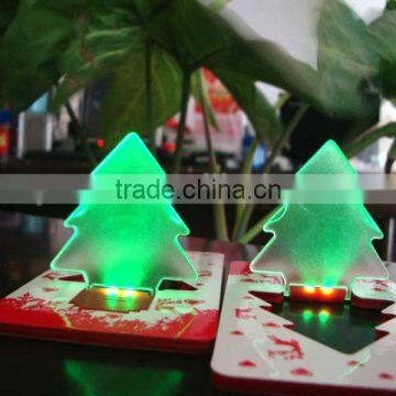 green mini pocket led card light