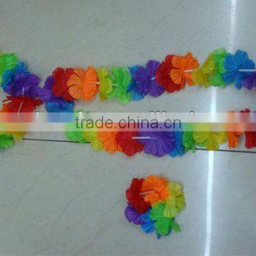 plastic hawaiian leis