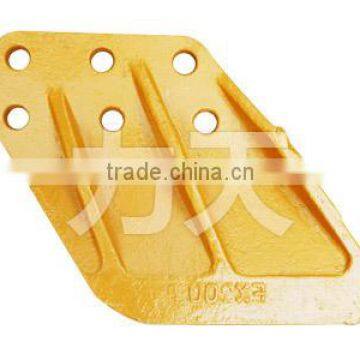 promotion rock excavator bucket parts side cutters for EX300 excavator