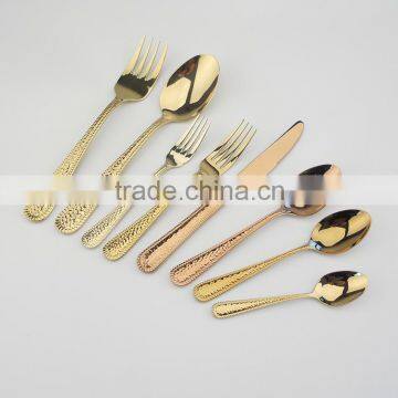 New Style gold plated flatware 6026