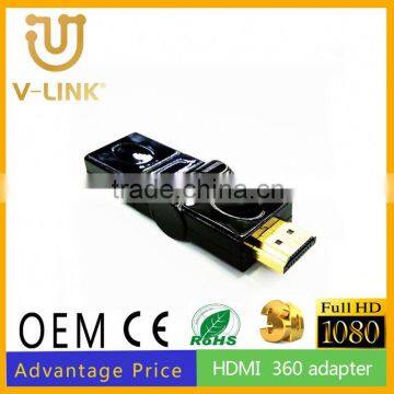 Hot sale gold plated hd 19pin converter for mobile phone accesories