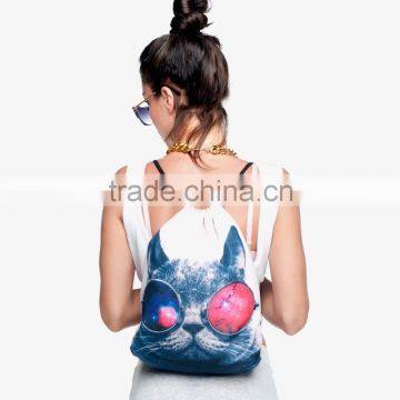 nylon fabric shopping bags,backpack ,drawstring bag ,CMYK,Digital Printing