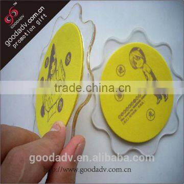 2015 Guangzhou the New Product Custom Fashion Eco-friendly Clear Acrylic Coasters photo-2