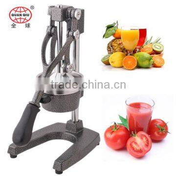 Manual orange fruit juice extractor machine