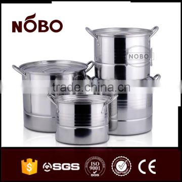 Induction Metal Material 4pcs Set Stainless Cookware