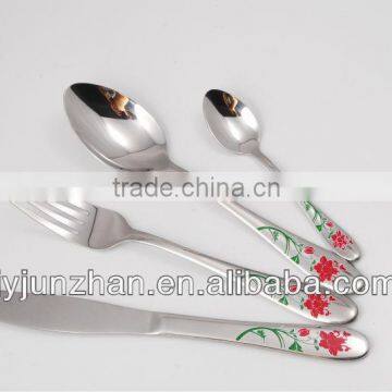 Cutlery stainless steel made by Junzhan factory directly and sell in factory price