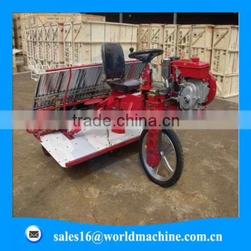 High efficiency 8 rows riding type agriculture rice planter machine price