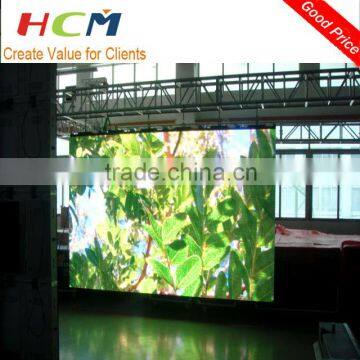 high quality aluminum cabinet outdoor led display smd full color P6mm led video screen rental wall price on sale